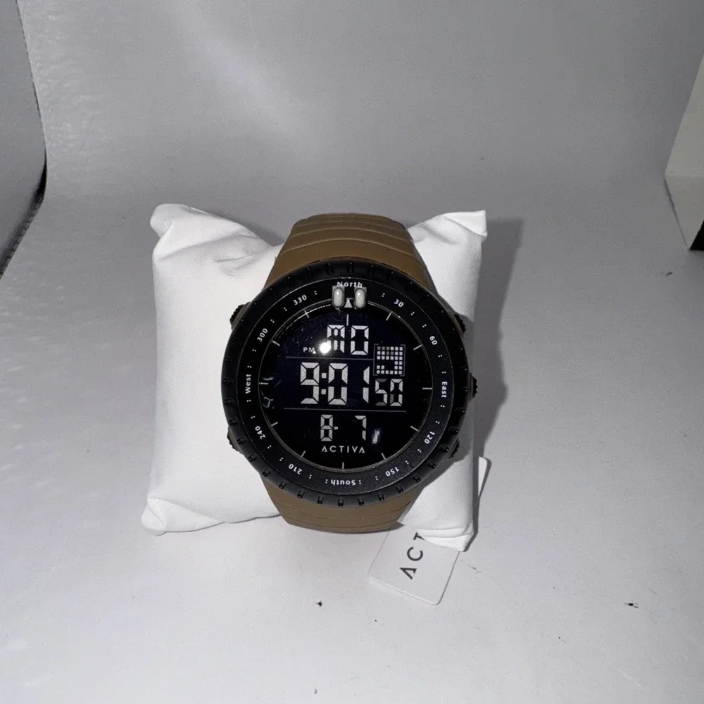 Activa Odyssey X Invicta Men's Digital Watch 53mm Tan ACW1237-003